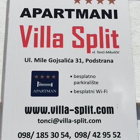 Apartments Villa Split Podstrana Exterior foto